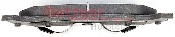 METZGER 1170434 Bremsbelagsatz, Scheibenbremse